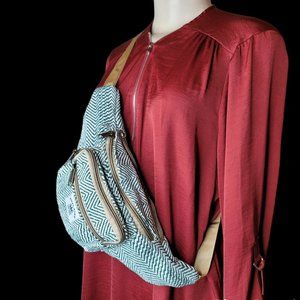 Natural Hemp Fanny Pack, 100% Hemp Waist Utility Belt, Hemp money bag-Hippie bag